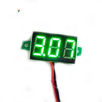 VM-3V-30VDC-GREEN Цифровой вольтметр: 4,5...30 В. (DC). Зеленый, 3 цифры.