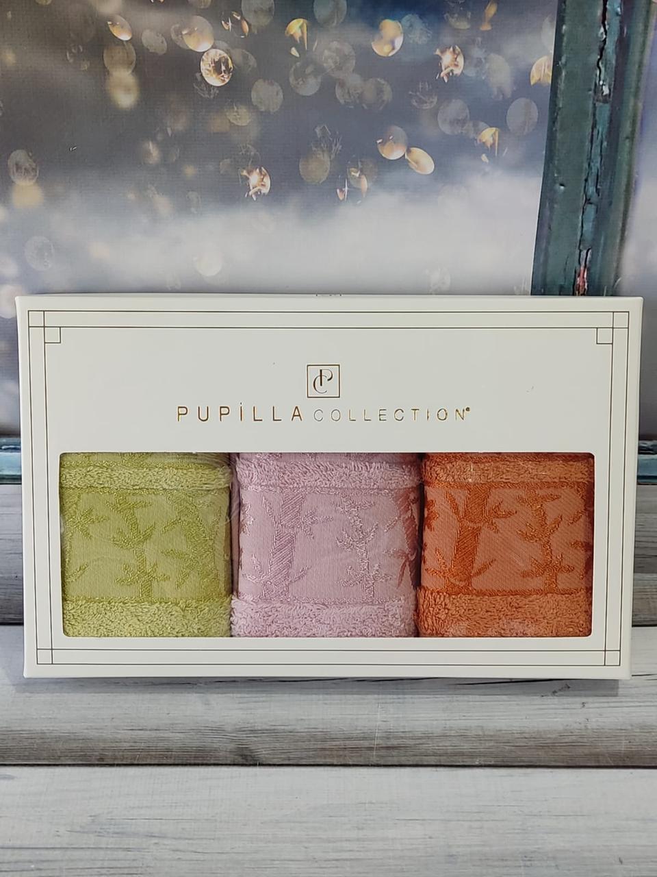 Pupilla Elit koyu yesil 30х50см., 3в1. Бамбукові рушники., фото 1