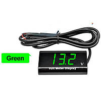 Voltage Indicator IP68 GREEN Цифровой вольтметр (индикатор напряжения) Степень защиты IP68. Цвет свечения: