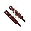 Шкіряні поножі Liebe Seele Wine Red Ankle Cuffs, знімний ланцюжок-кріплення, фото 8