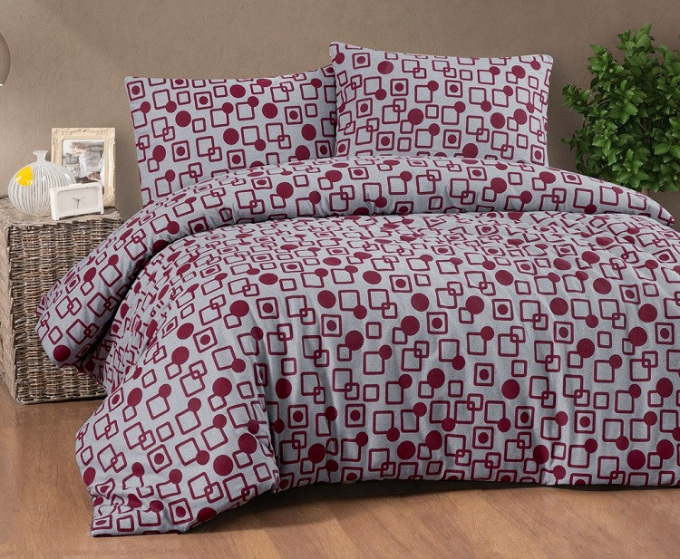 41874 полуторна фланелева постіль. Cotton collection Туреччина, фото 1