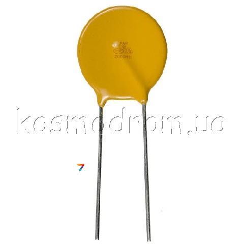 FNR-20K751 Варистор - UНОМ: 750 В: Допуск: ±10%: UAC: 460 В: UDC: 615 В: UСраб: 1.24 кВ: IСраб: 50 А, фото 1