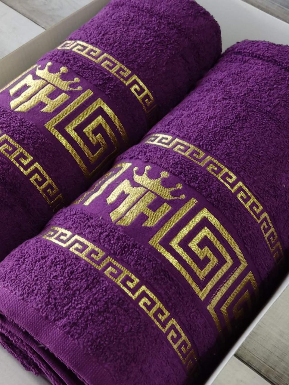 Moz versace mor 2в1подарунковий набір рушників., фото 1