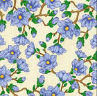 Серветка Luxy 33*33 3шар. блакитна магнолія 18шт/уп