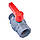 Кран шаровой Plamix PVM-1 1/4" FM PVC (PM0622), фото 3