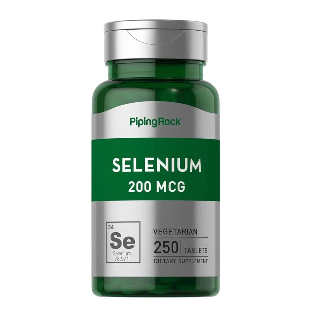 Селен Piping Rock Selenium 200 мкг 250 таб.