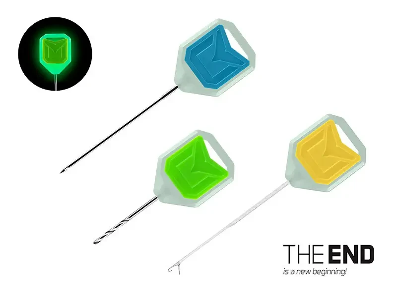 НАБІР ГОЛОК І СВЕРДЕЛ ФЛЮО DELPHIN T-END GRIP 3XF, фото 1