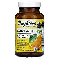 Мультивитамины Для Мужчин 40+, Men s One Daily, MegaFood, 60 Таблеток
