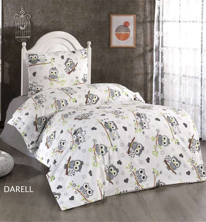 Darell фланелева постіль. Полуторний розмір. Belizza Туреччина., фото 1