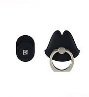 Кольцо-держатель для телефона Remax Ring Holder Black