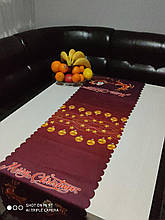 СТ.Новорічна дорожка 134х37см. Поліестер. Туреччина.