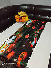 СТ.Новорічна дорожка 134х37см. Поліестер. Туреччина.