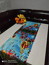 СТ.Новорічна дорожка 134х37см. Поліестер. Туреччина.