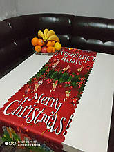 СТ.Новорічна дорожка 134х37см. Поліестер. Туреччина.