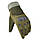 Рукавички повнопалі з кісточками Eagle олива розмір L, фото 2