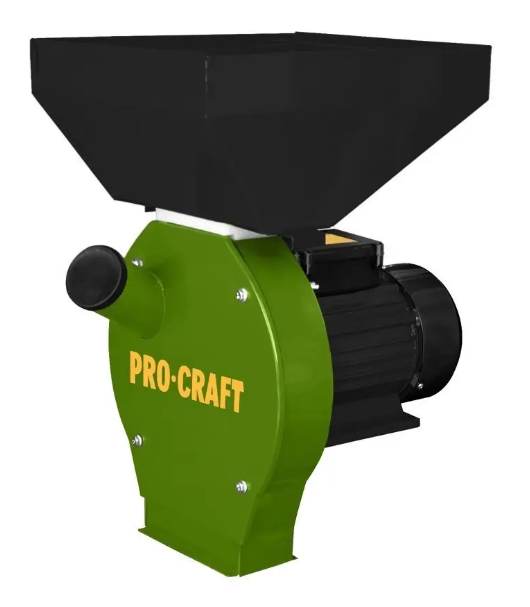 ДКУ дробилка для зерна бытовая Procraft PCM 3000, электродробилка минимельница, зернодробилка крупорушка - фото 2 - id-p2092915668