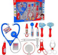 Іграшковий набір лікаря Star Toys стетоскоп, шприц, молоточок, термометр