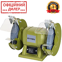 Точило электрическое ELTOS ТЭ-150 (520 Вт, 2950 об/мин, 150 мм) Станок точильный для дома и дачи PAK