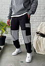 Молодіжні штани із вставками Staff st black reflective, фото 3