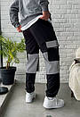 Молодіжні штани із вставками Staff st black reflective, фото 4