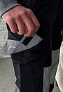 Молодіжні штани із вставками Staff st black reflective, фото 6