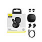 Бездротові навушники Baseus Bowie WM01 True Wireless Earphones Black, фото 7