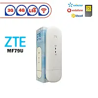 4G/3G USB WiFi модем ZTE MF79U 4g wifi роутер с картой Подключения к 4g интернету за городом