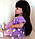 Лялька Реборн Reborn 55 см вініл-силіконова Ліза в наборі з соскою та пляшкою  Можна купати, фото 6