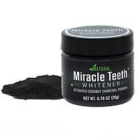 Отбеливатель зубов Miracle Teeth Whitener черная отбеливающая зубная паста