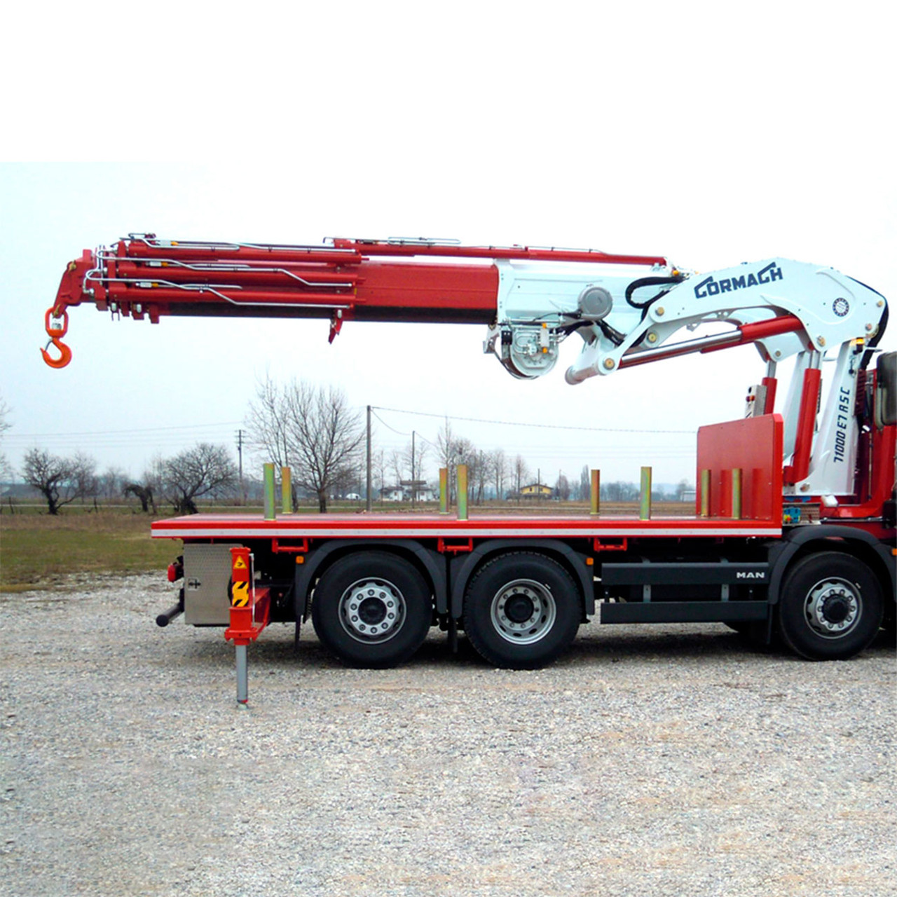 Кран-маніпулятор Serie 71000 E7 ASC Cormach, 235 л, 320 бар, фото 1