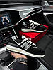 Чоловічі кросівки New Balance Classic Black White Gray Взуття Нью Беланс Классік замша текстиль демісезон, фото 11