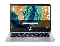 Acer Ноутбук Chromebook CB314-2H 14" FHD IPS, MediaTek MT8183, 8GB, F128GB, UMA, ChromeOS, серебристый Tyta -