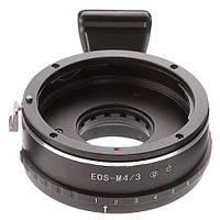 Переходник Canon EF EOS EF-S / micro 4/3 M4/3 MFT с диафрагмой