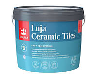 Фарба для керамічної плитки Tikkurila LUJA Ceramic TILES інтер'єрна напівматова база C 2,7 л
