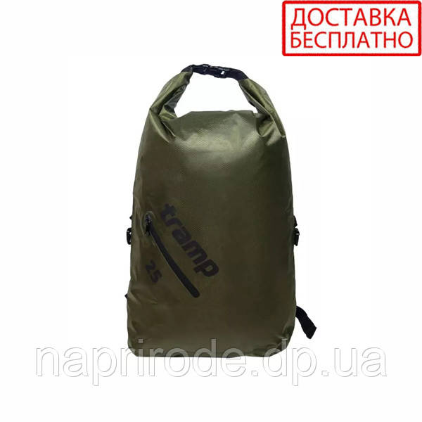 Герморюкзак Tramp Diamond Rip-Stop 25л UTRA-256-olive, фото 1