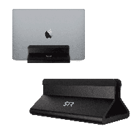 Металлическая подставка для ноутбука STR Aluminium Laptop Stand (C4) - Black