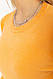 Кофта жіноча однотонна повсякденна, колір світло-помаранчевий, 244R2033, фото 5