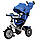 Велосипед дитячий триколісний TILLY CAMARO Велосипед коляска з фарою Надувні колеса, фото 3
