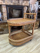 Столи плетені з лози