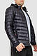 Куртка чоловіча демісезонна з капюшоном, колір чорний, 214R05 M, M, 46, фото 3