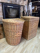 Ящики та кошики для білизни з лози