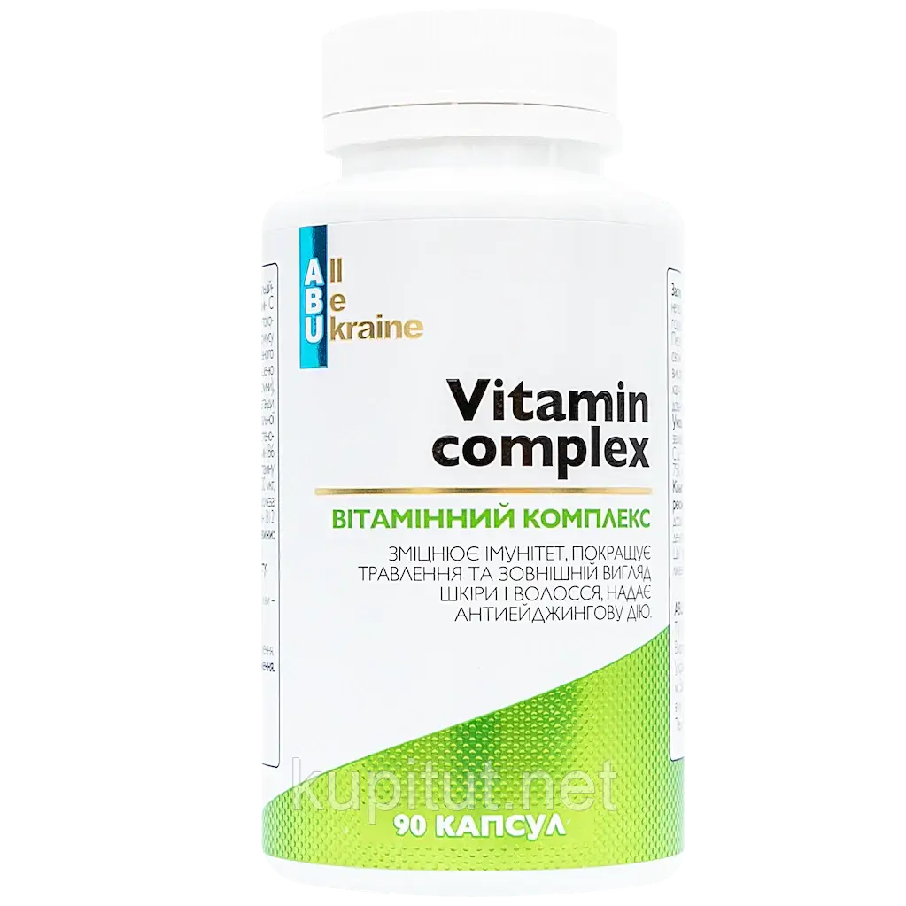 Комплекс Vitamin complex ABU All Be Ukraine, фото 1