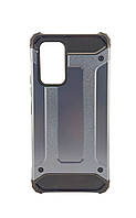 Противоударный чехол Armor для телефона Samsung Galaxy A53 5G / A536 серо-синий