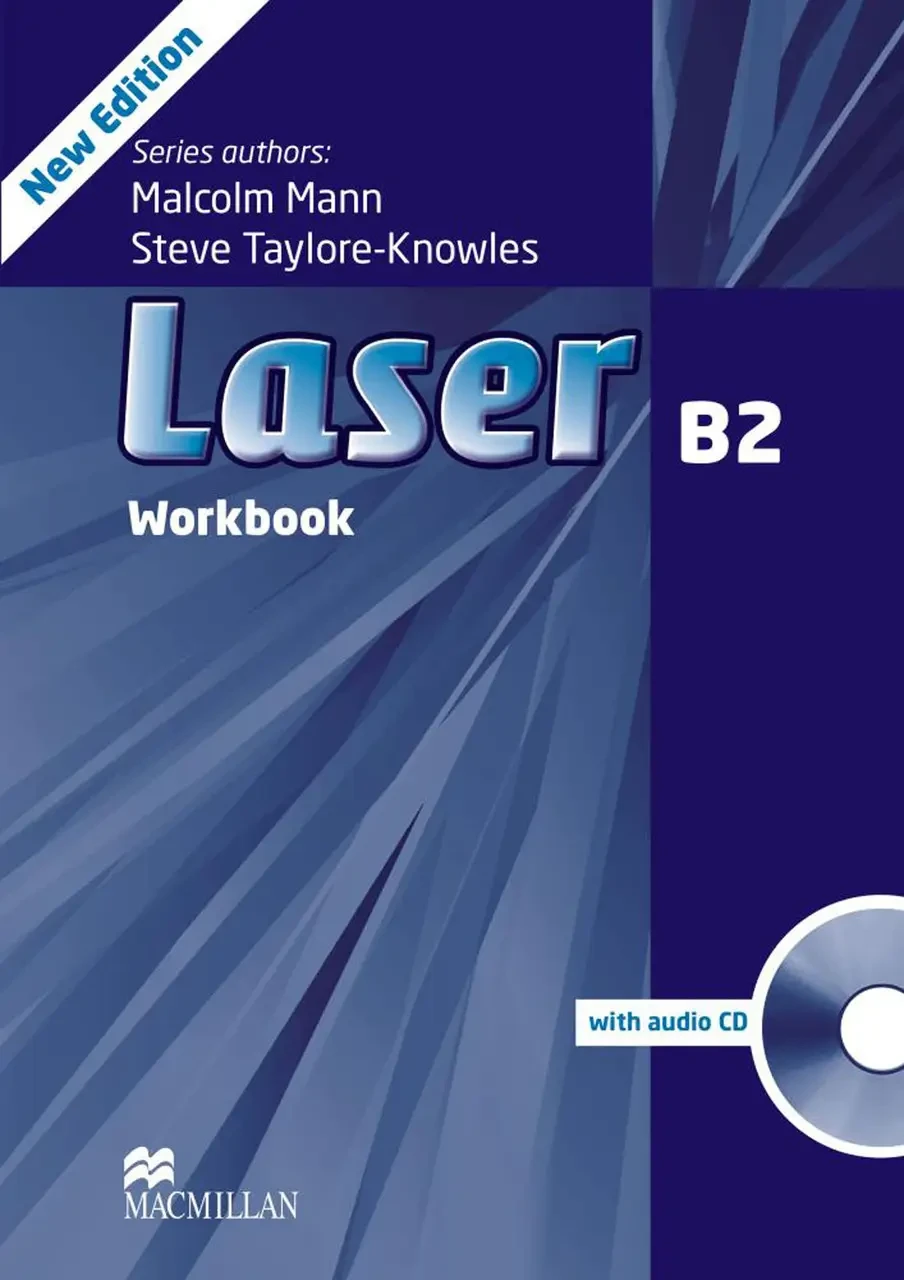 Зошит Laser (3rd Edition) B2 Workbook without Key & CD Pack