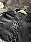 Чоловічий спортивний костюм Adidas сірий весняний осінній Комплект Адідас анорак + штани демісезонний, фото 4