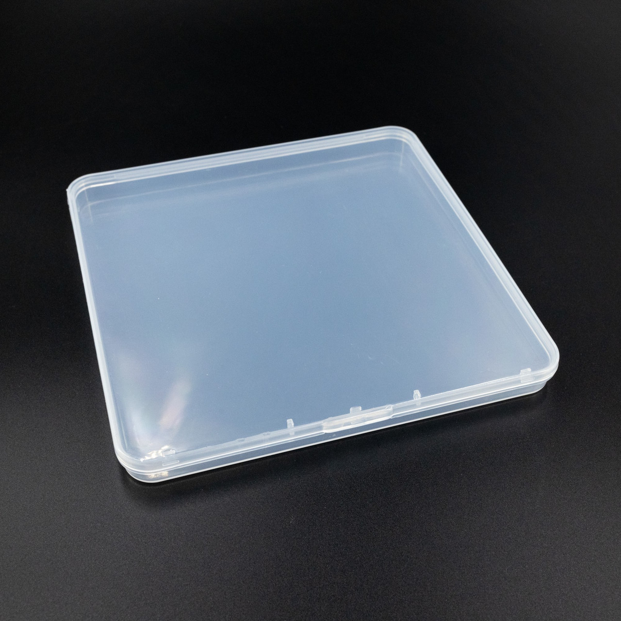 Органайзер пластиковий  з відкидною кришкою  150х150х14 мм матовий, фото 1