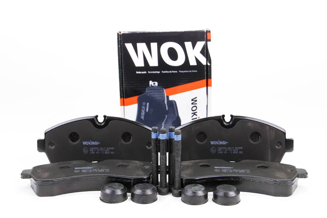 Колодки передні гальмівні Sprinter/Crafter 06- (спарка), WOKING (P1343300), фото 1