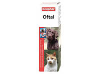 Раствор для очищения глаз собак и кошек Beaphar Oftal 50 мл