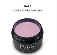 Камуфлюючий гель для нігтів D.I.S Hard Gel Cover Strike Pink 28 г г