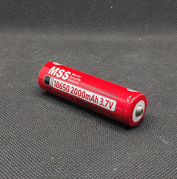 Акумулятор MSS ICR18650 3,7V 2000mAh ( 1шт. )
